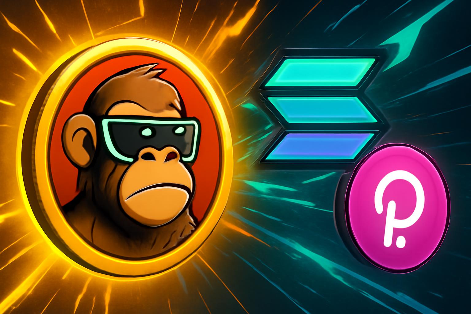 APEMARS 预售飙升，索拉纳与波卡在 Robinhood 上市在即之际齐涨