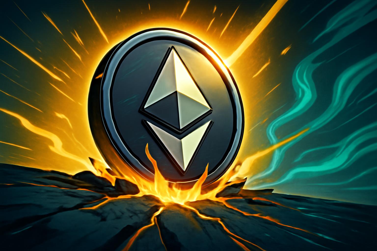 以太坊价格上涨接近关键的$3,400阻力区