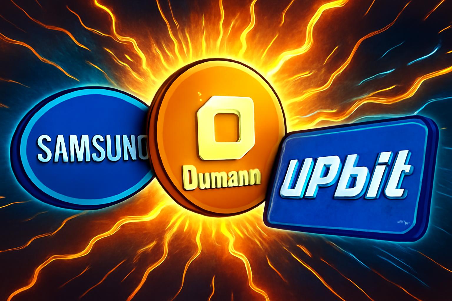 三星的 Dunamu 股权：$725M 进入韩国的加密交易所