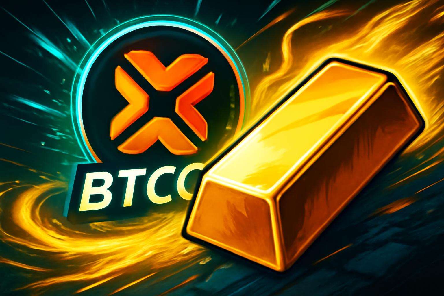 BTCC 实现 2025 年 57.2 亿美元代币化黄金交易