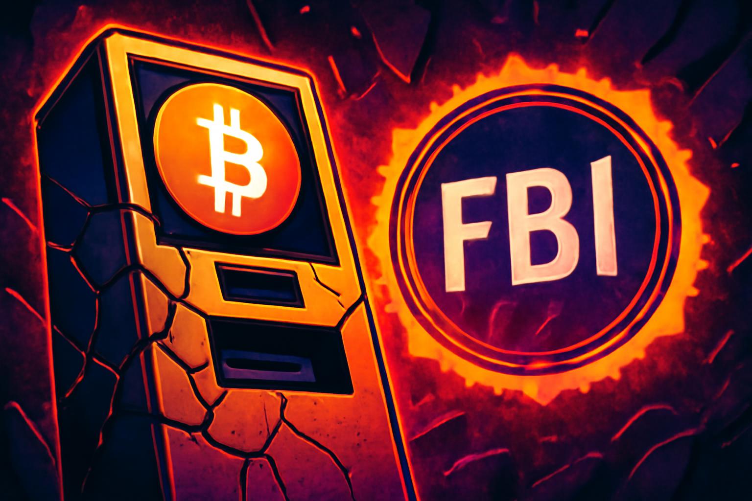 比特币ATM诈骗在2025年达到3.33亿美元，FBI警告