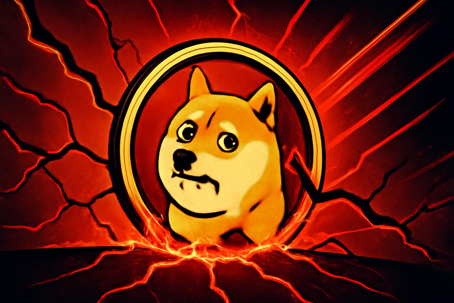 狗狗币价格分析：在关键支撑位附近出现看跌形态，ETF资金流入减弱