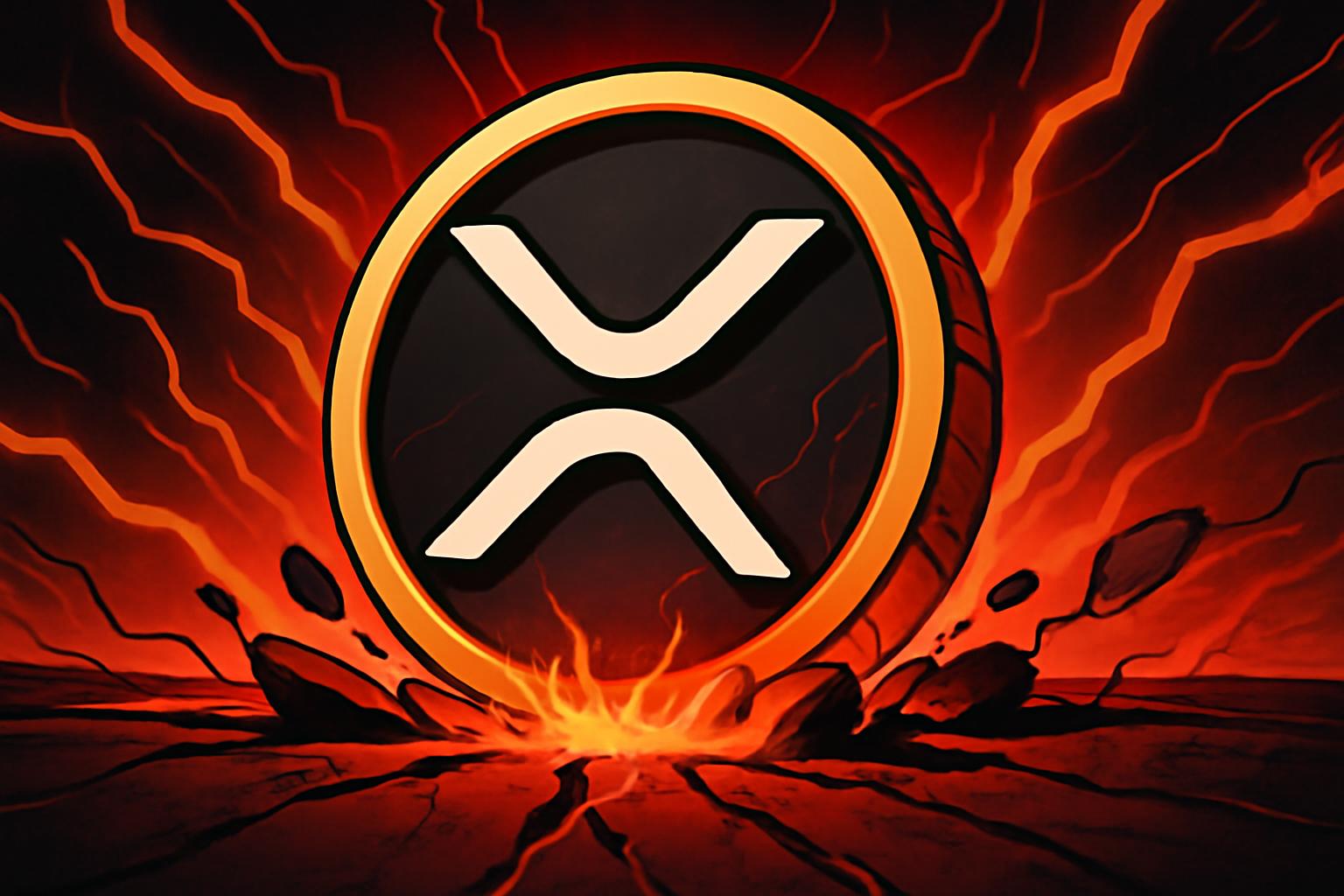 XRP 跌至 $2.05，清算加剧，市场动荡之中