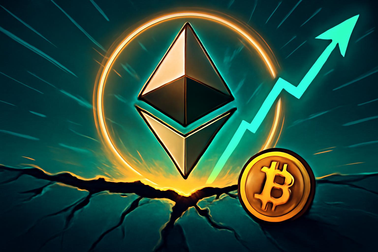 以太坊在3,100斐波那契支撑位处保持坚挺，若3,400突破可能提振山寨币