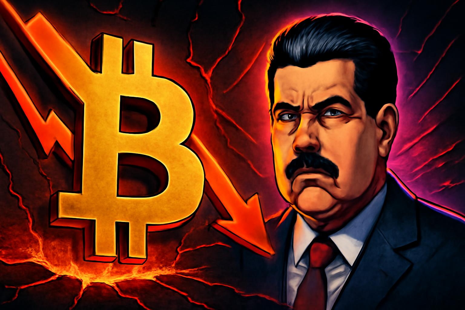 比特币在委内瑞拉马杜罗被捕后先下探再反弹