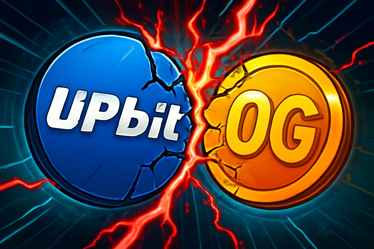Upbit 在网络升级前暂停 0G 的存款与提现