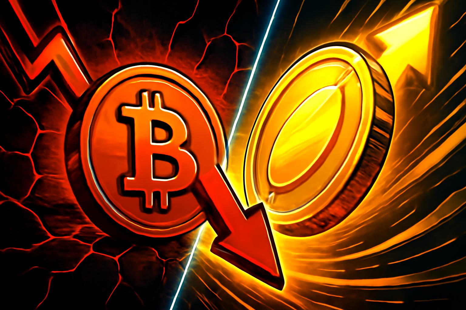 比特币下跌，黄金上涨：模因驱动投资引发的市场转变