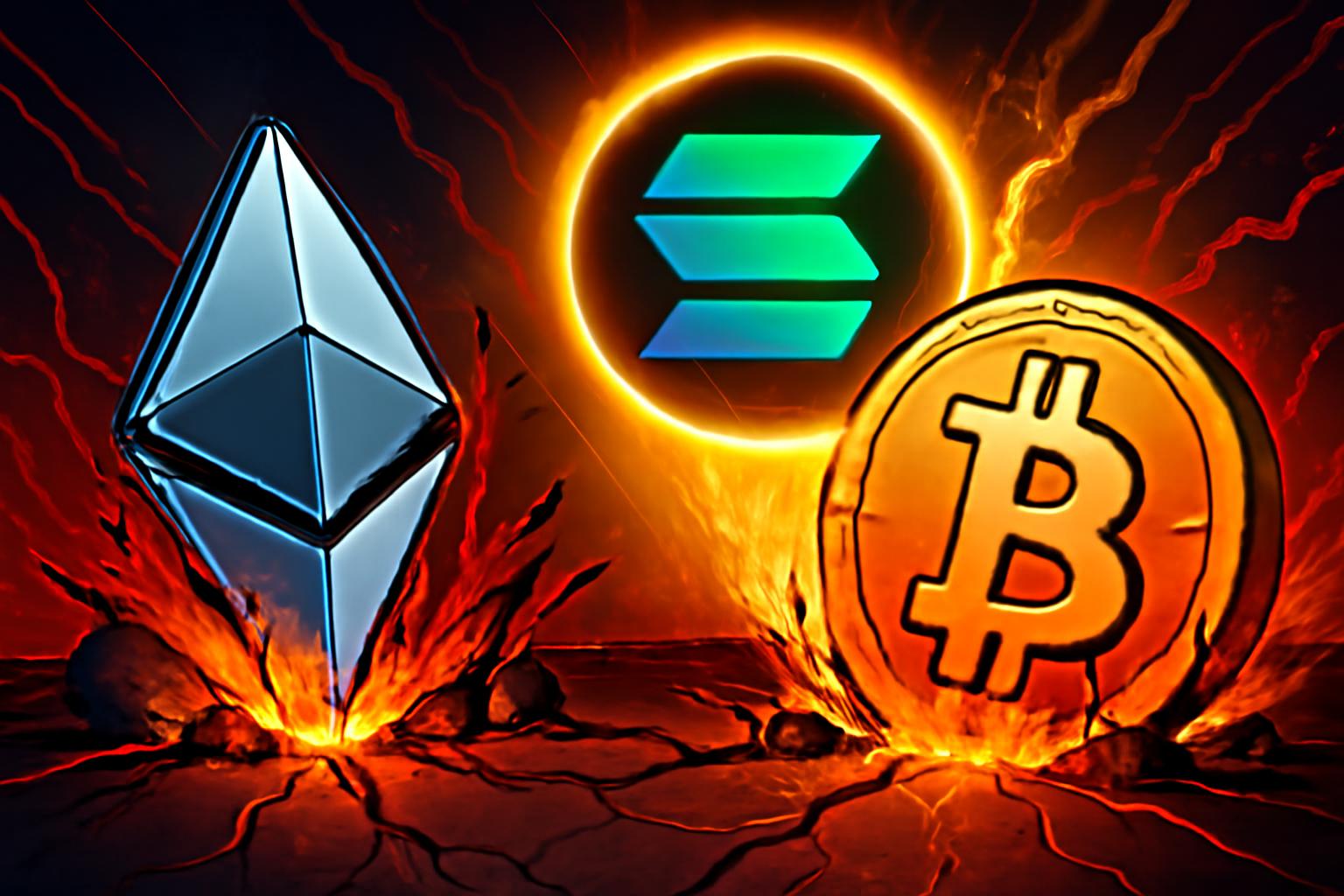 以太坊与比特币 ETF 在市场压力下延续资金净流出