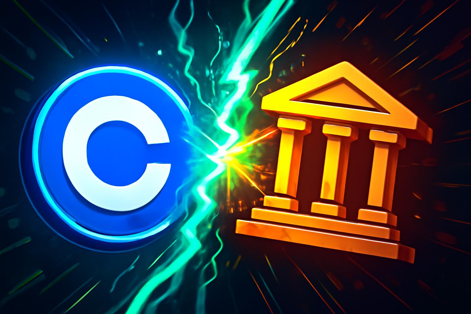 Coinbase 首席执行官：大型银行现在将加密货币视为存在性威胁