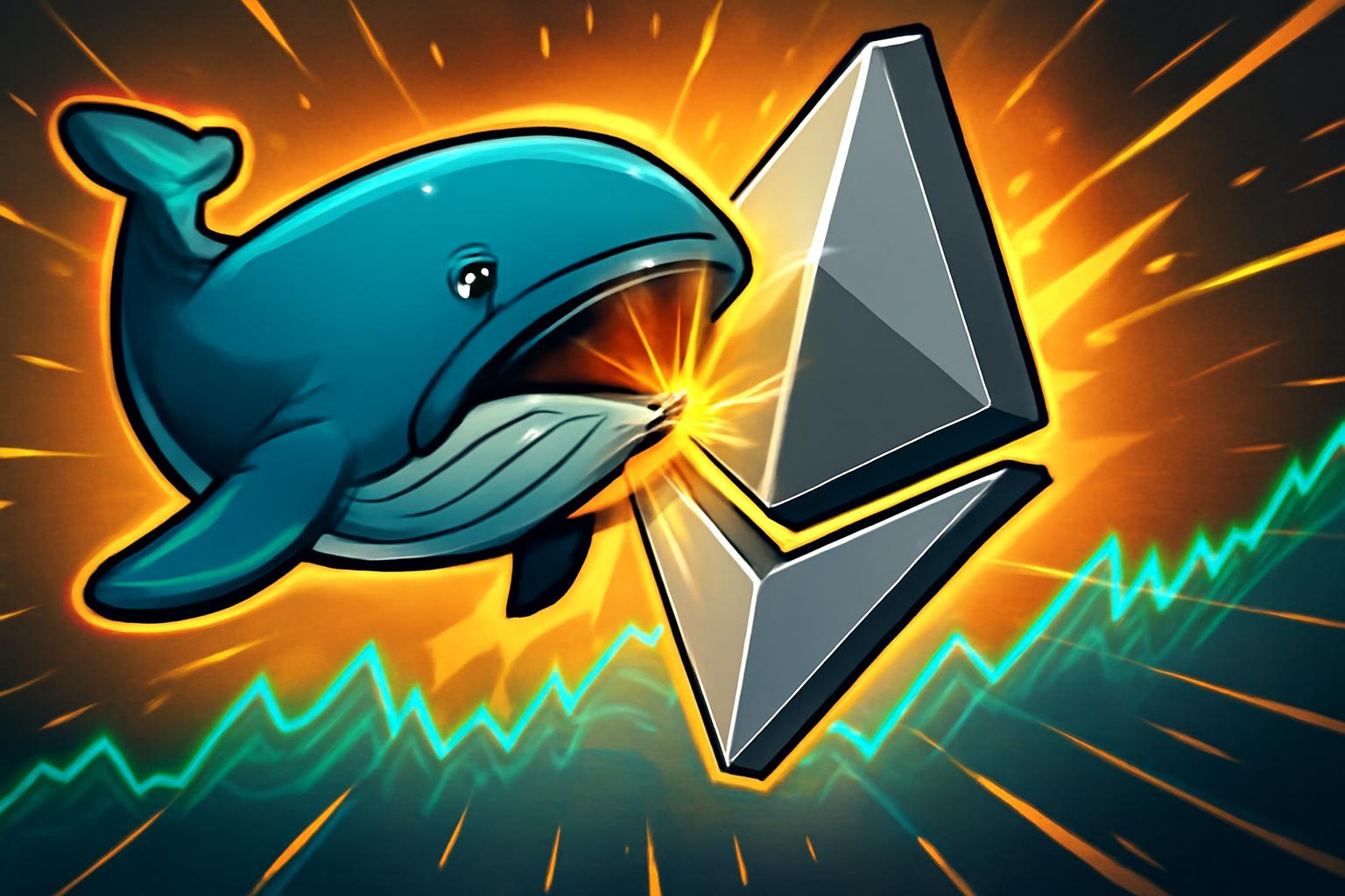 以太坊：鲸鱼累积信号在价格盘整中揭示机构兴趣