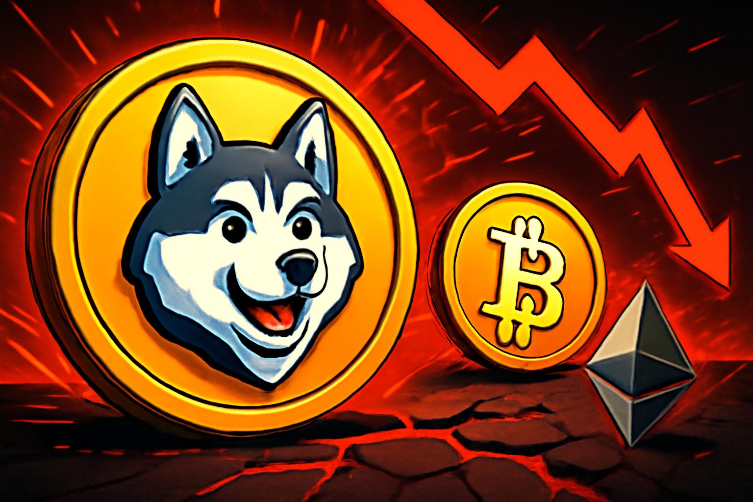 Husky Inu AI 上涨至 $0.00025735，市场持续下跌