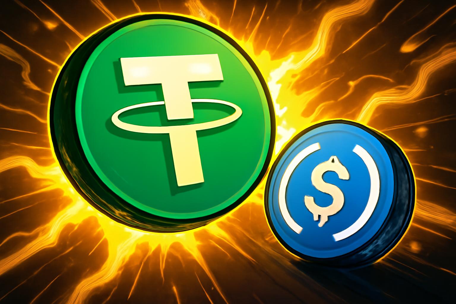 USDT 领跑稳定币收入与市值，直至 2025 年