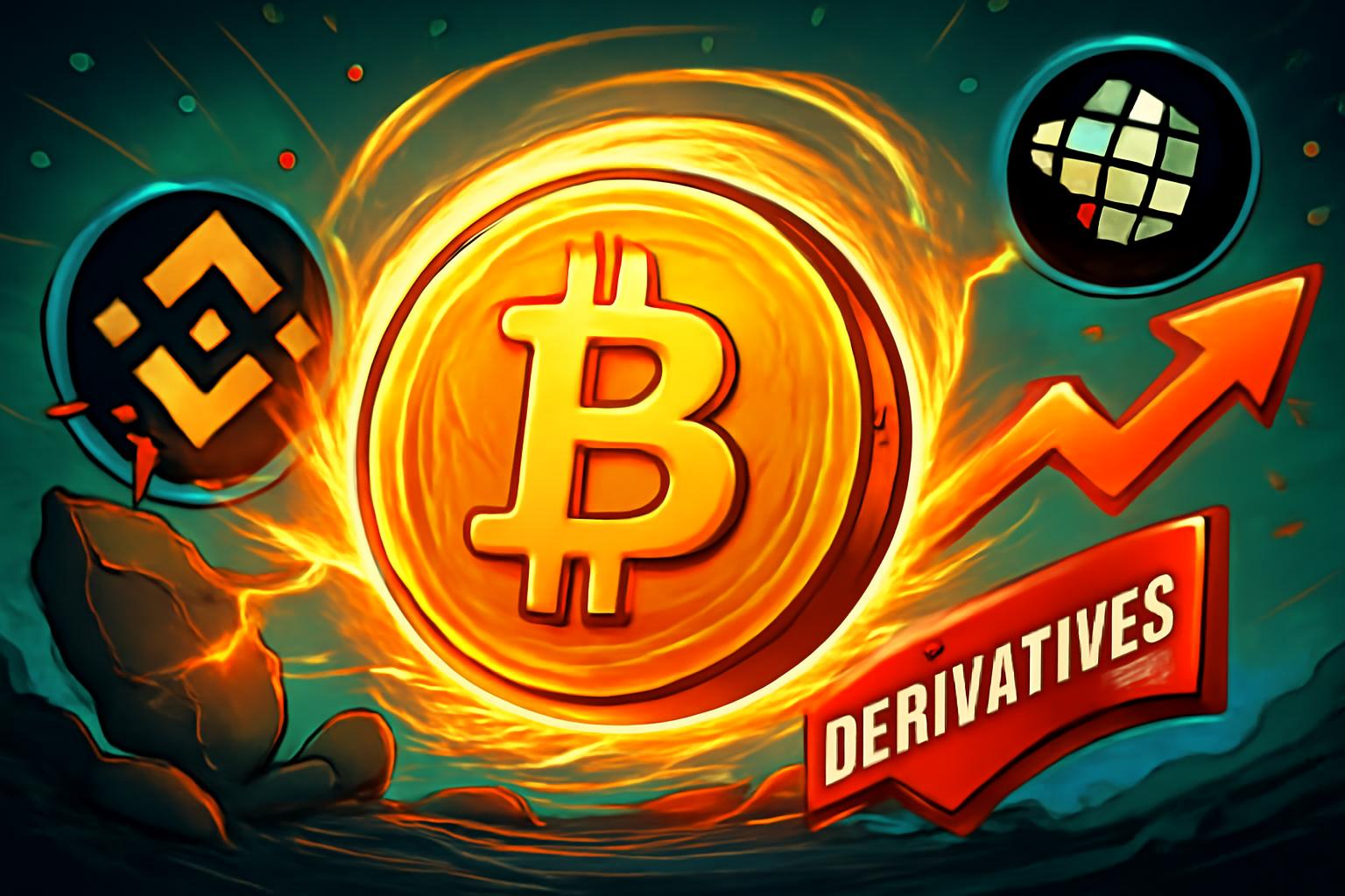 比特币从一个月低点反弹,衍生品显现压力信号