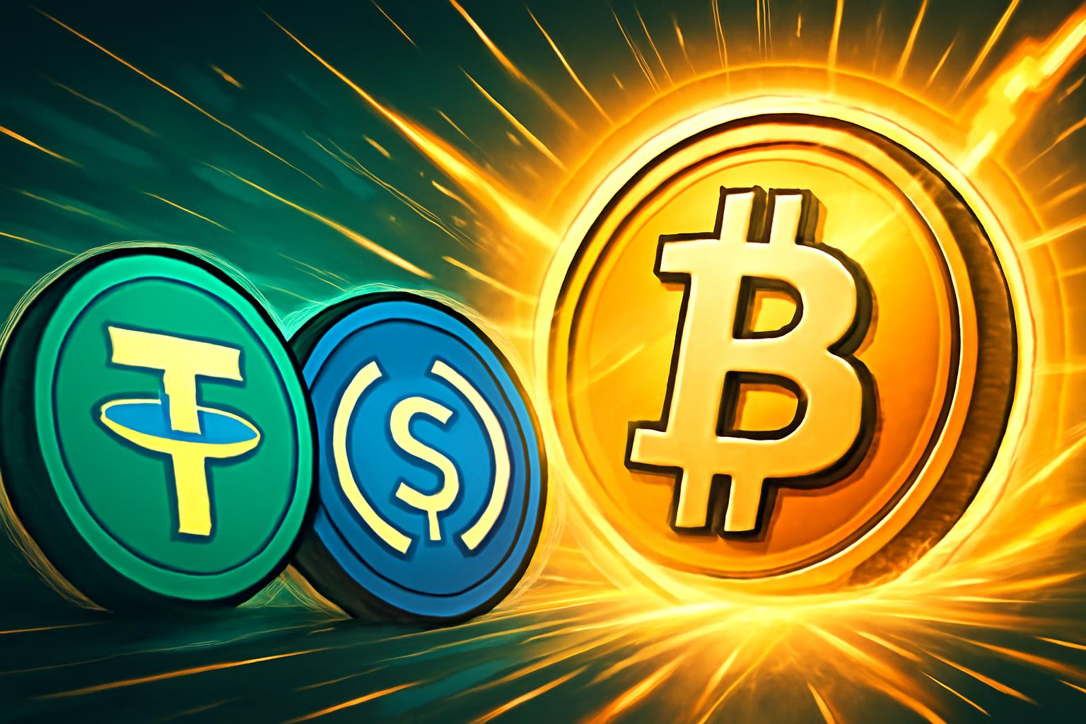 稳定币全球崛起，随着比特币信心扩张