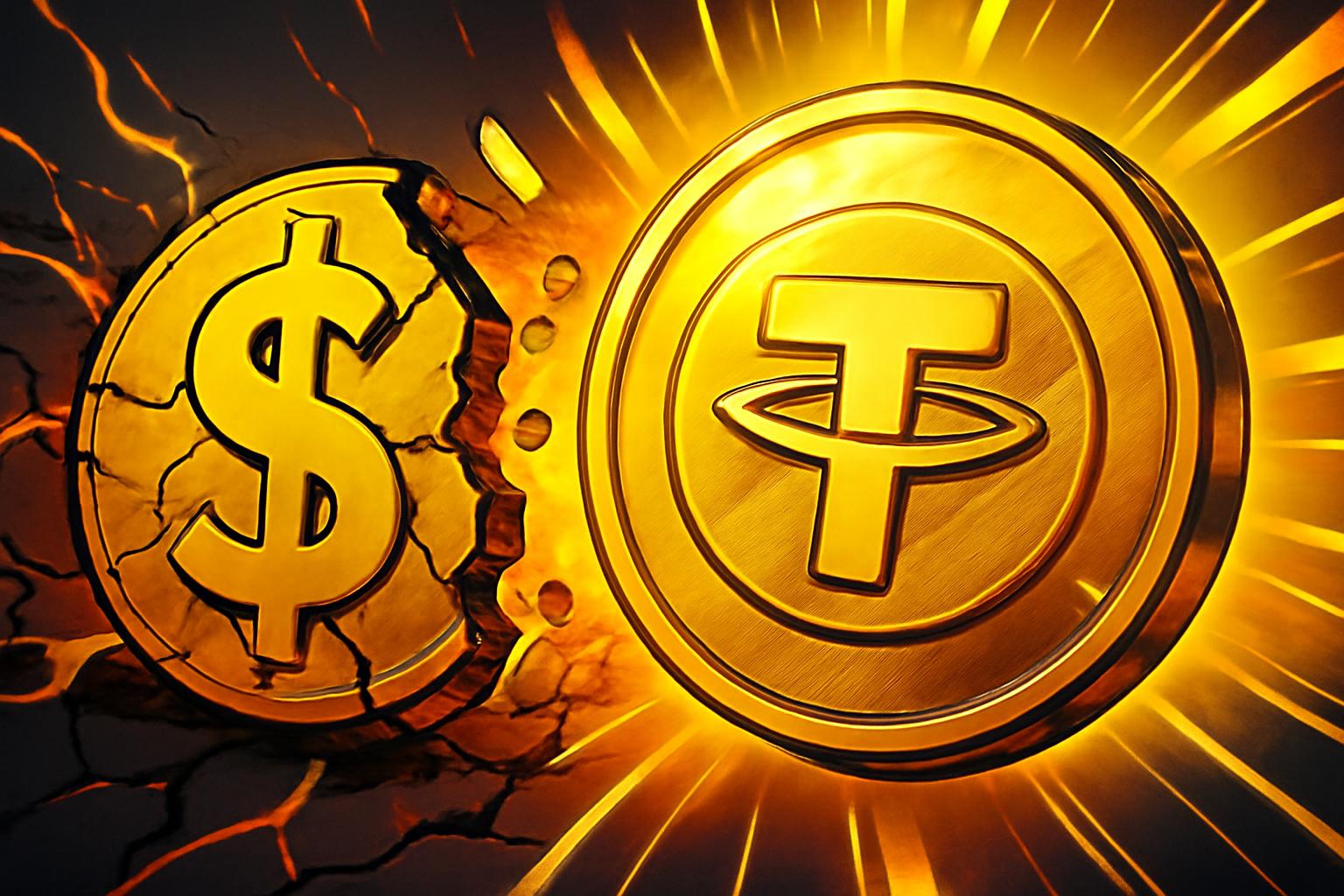 黄金的数字反弹表明美元承压上升