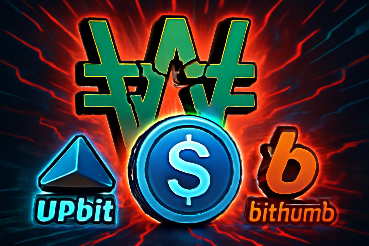 韩国交易所在韩元波动中拥抱稳定币