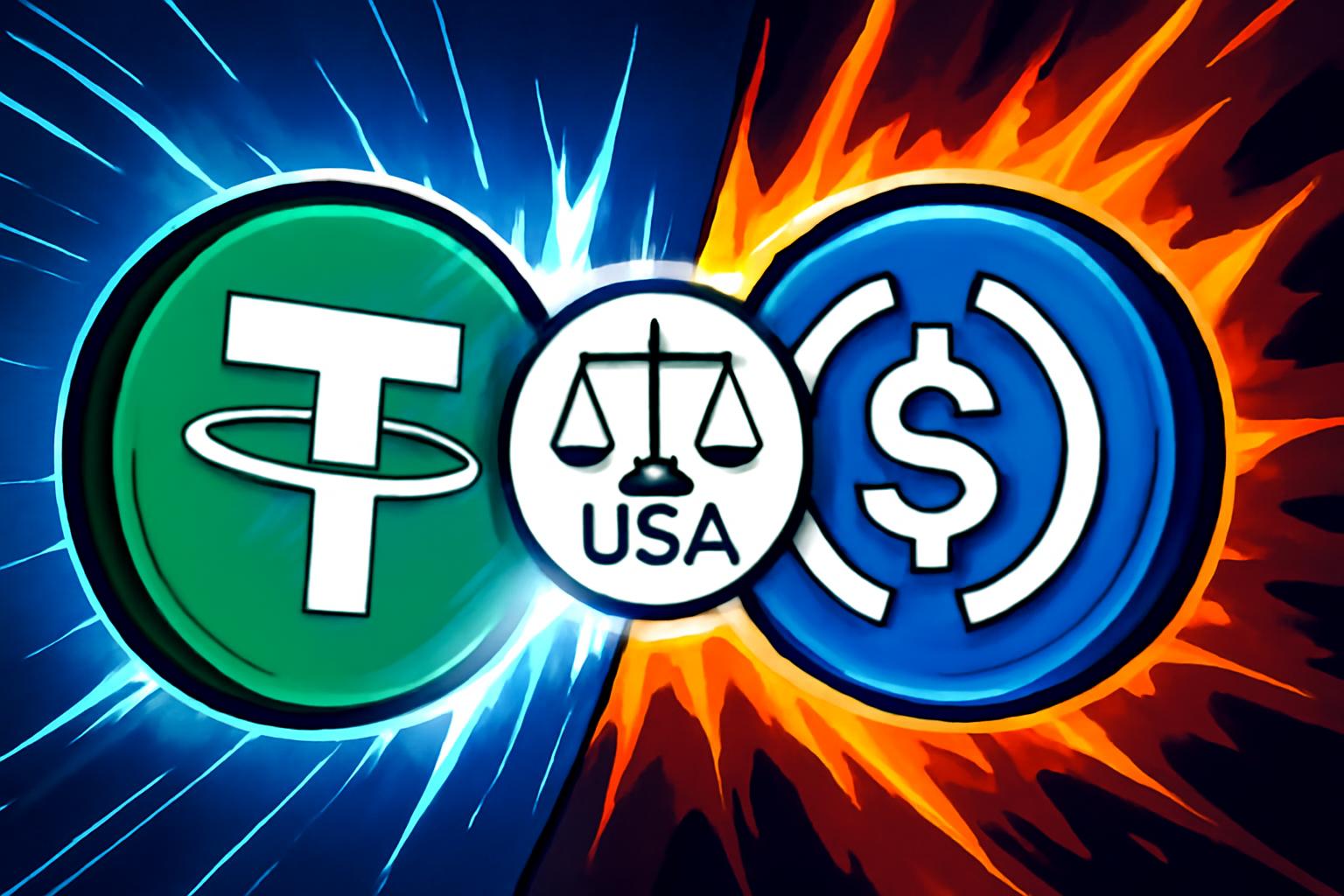 Tether 在美国扩大 USAT 稳定币,以挑战 Circle