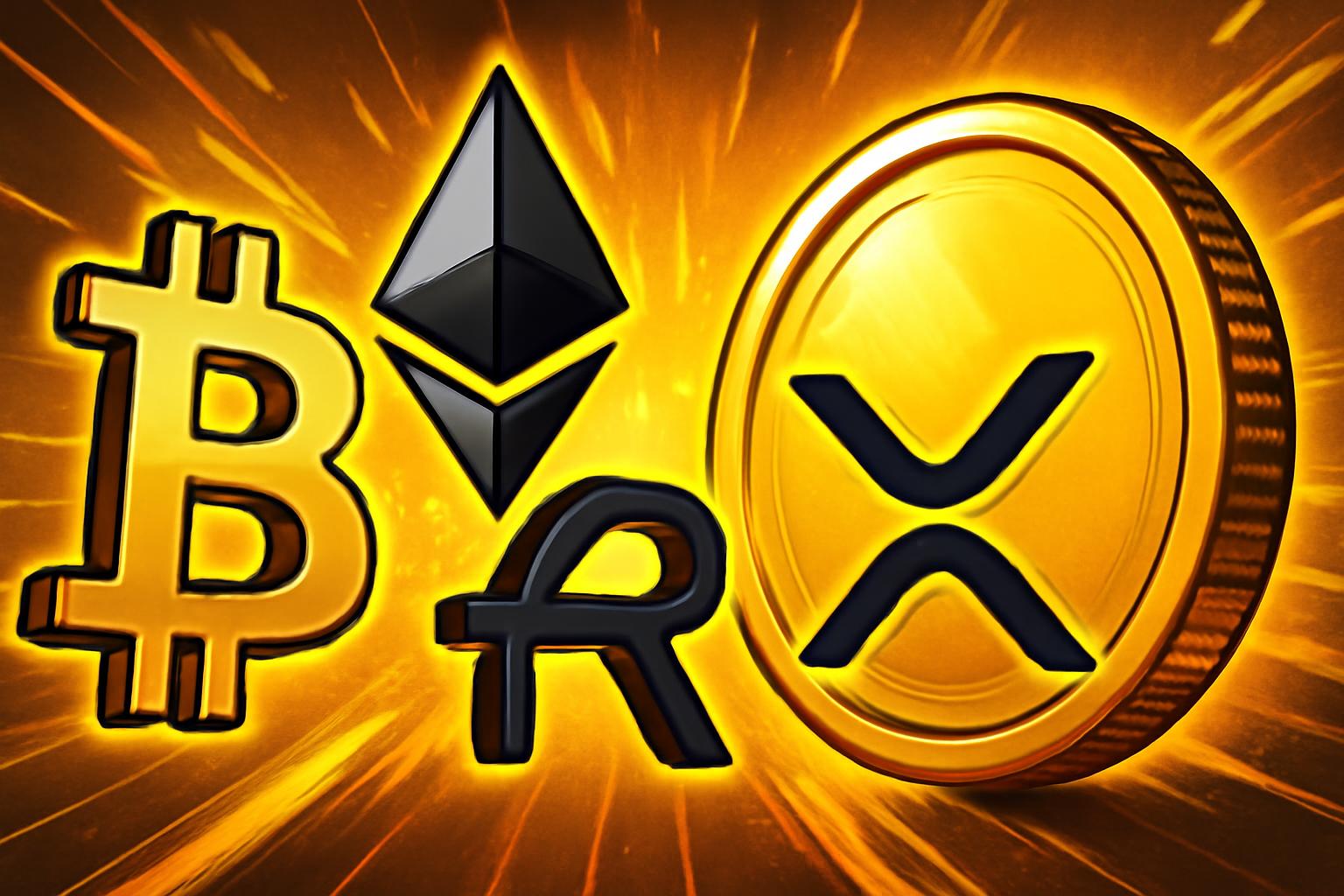 Santiment 分析师预计比特币、以太坊和 XRP 将迎来小幅反弹