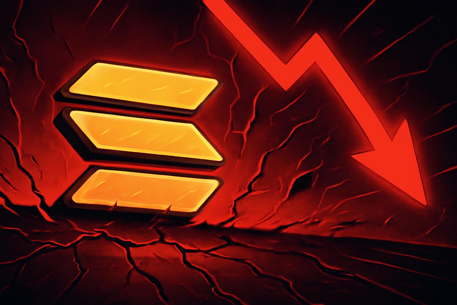 Solana价格预测：SOL在看跌前景中逼近关键支撑位