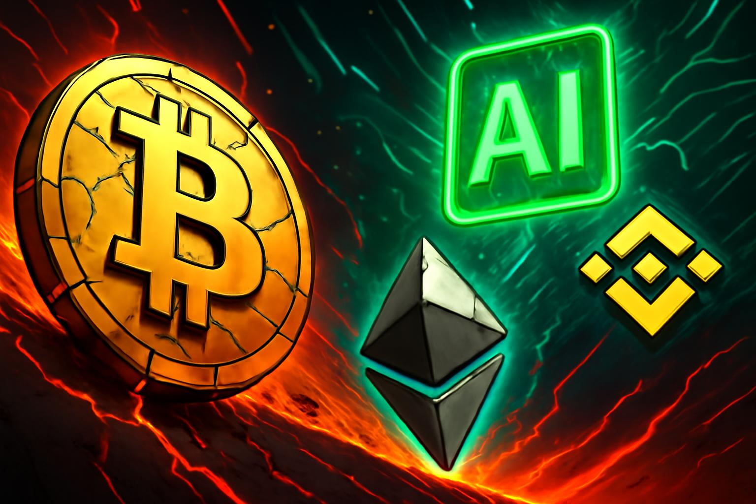 加密货币市场回落，AI 与科技板块领涨，AI、RWA 与 CeFi 领域表现强劲