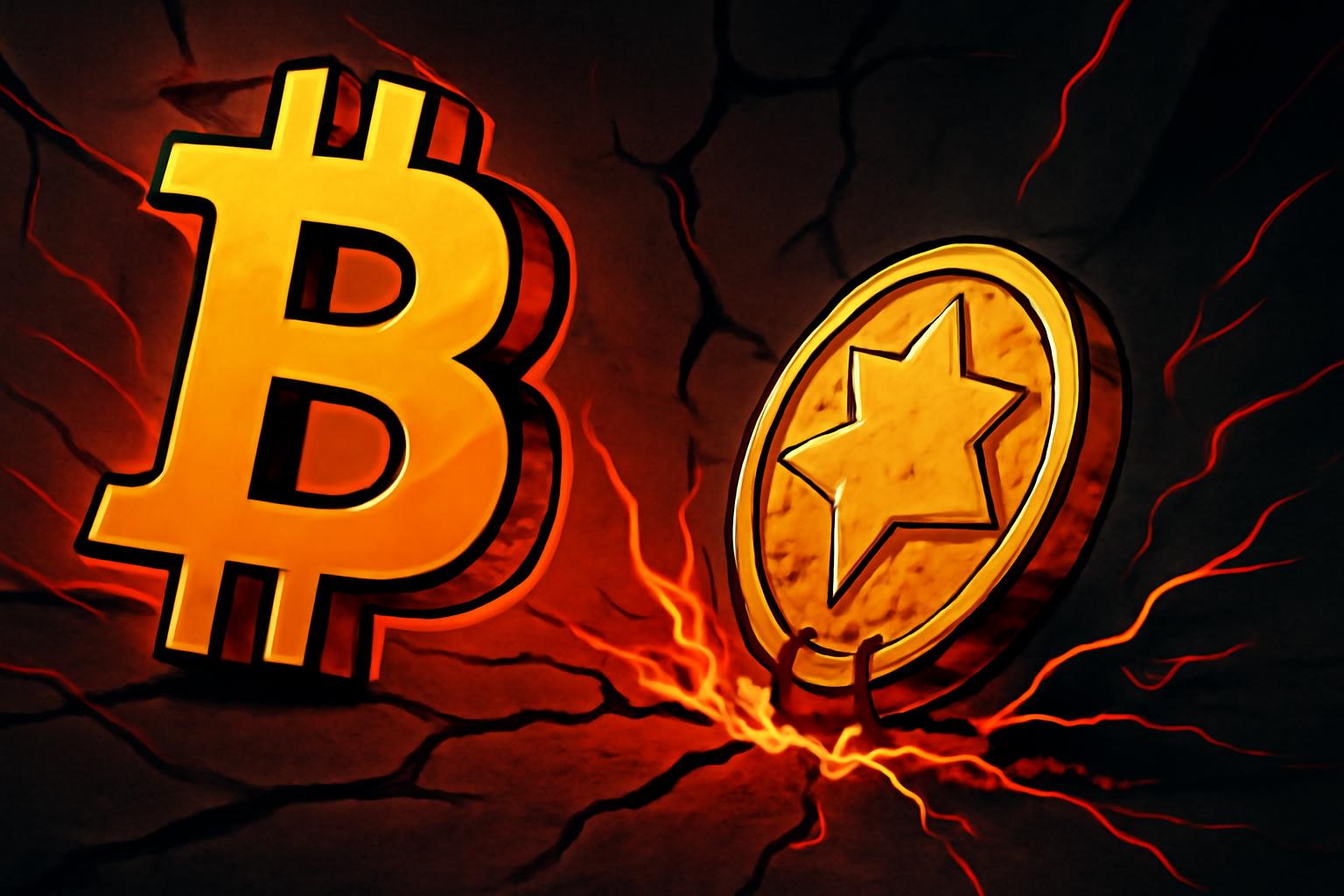 比特币跌至$85,000，黄金走弱压制市场情绪