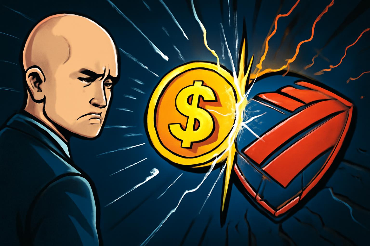 布莱恩·阿姆斯特朗在达沃斯被银行高管忽视，稳定币与明确法案扩大了加密-传统金融差距