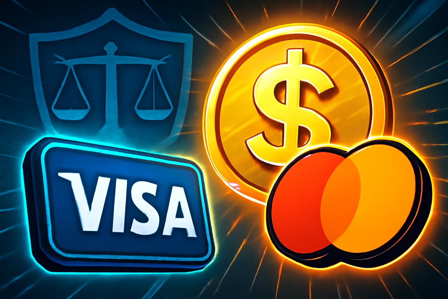 Visa 与 Mastercard 在监管形势变化之际扩大稳定币清算