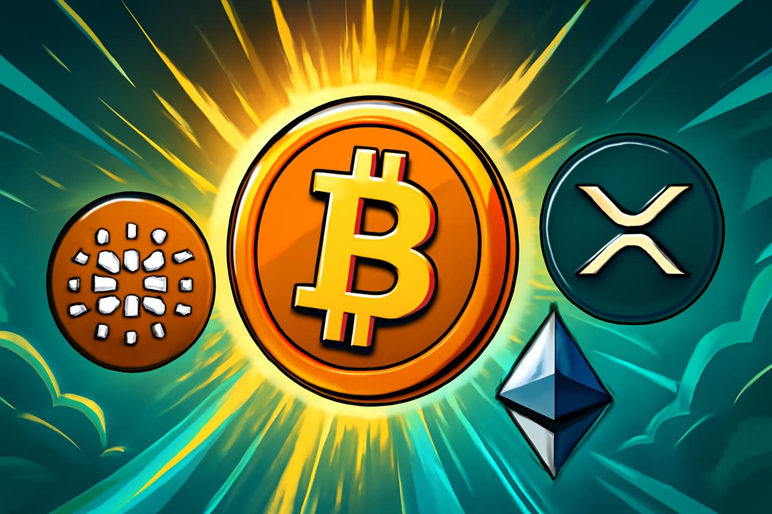 新年初跌后，比特币、以太币、卡尔达诺反弹，ETF希望上升