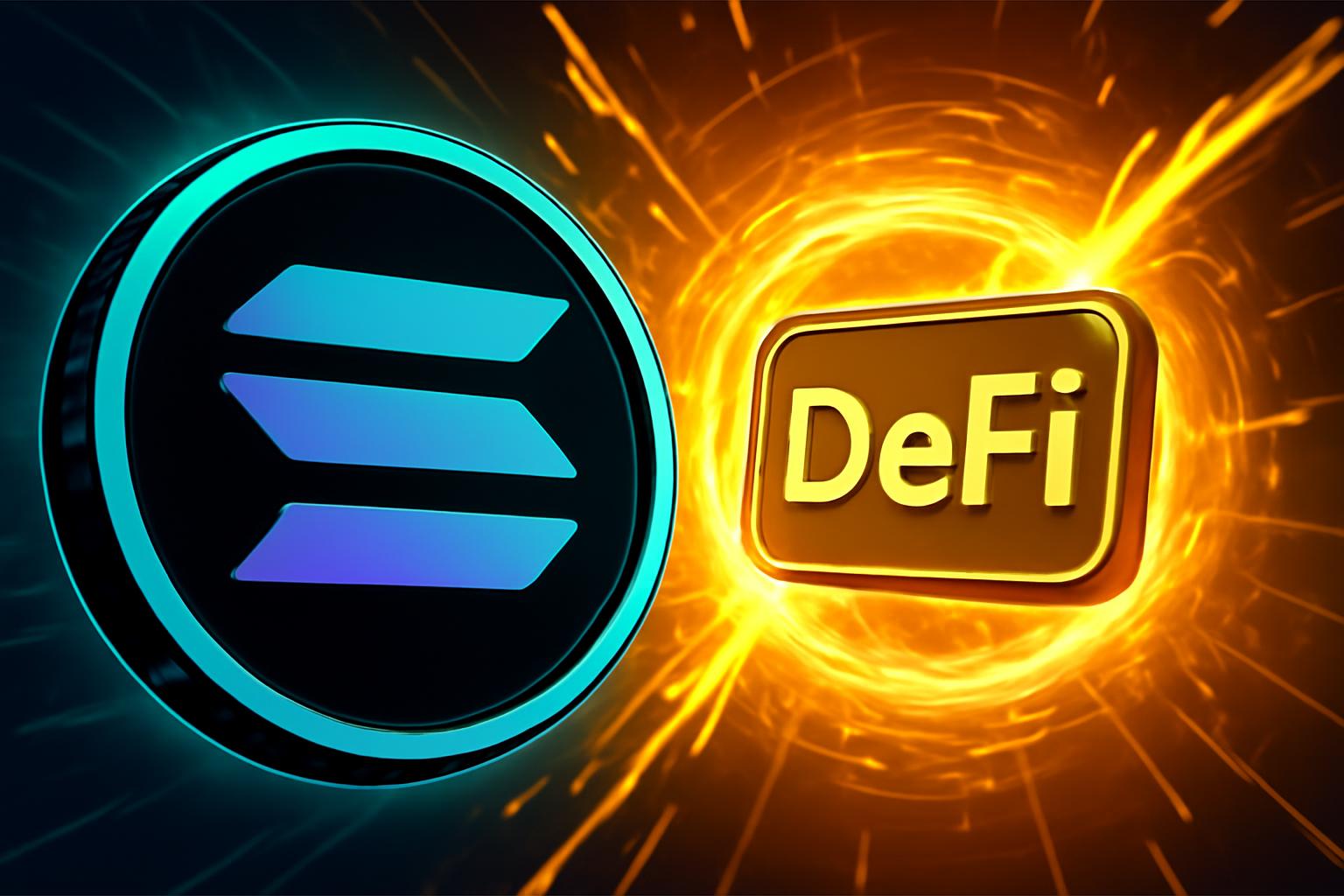 索拉纳在 DeFi 占比达到 10% 时测试上轨布林带