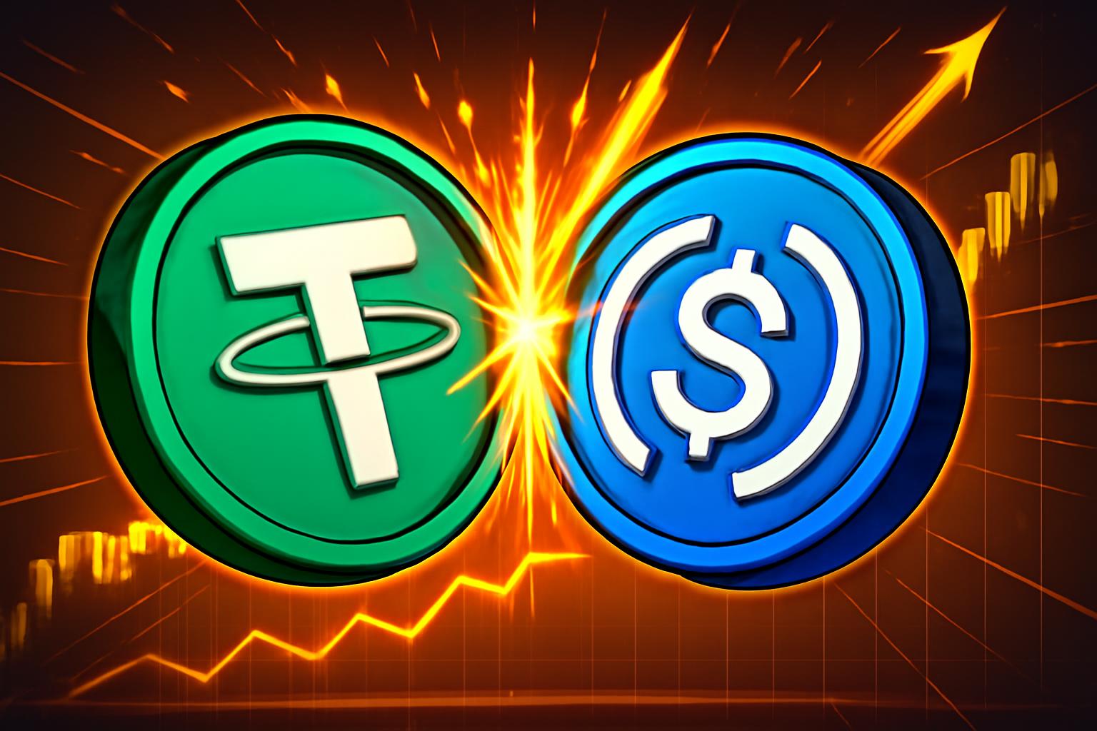 稳定币对决：2025 年的 Tether 与 USDC