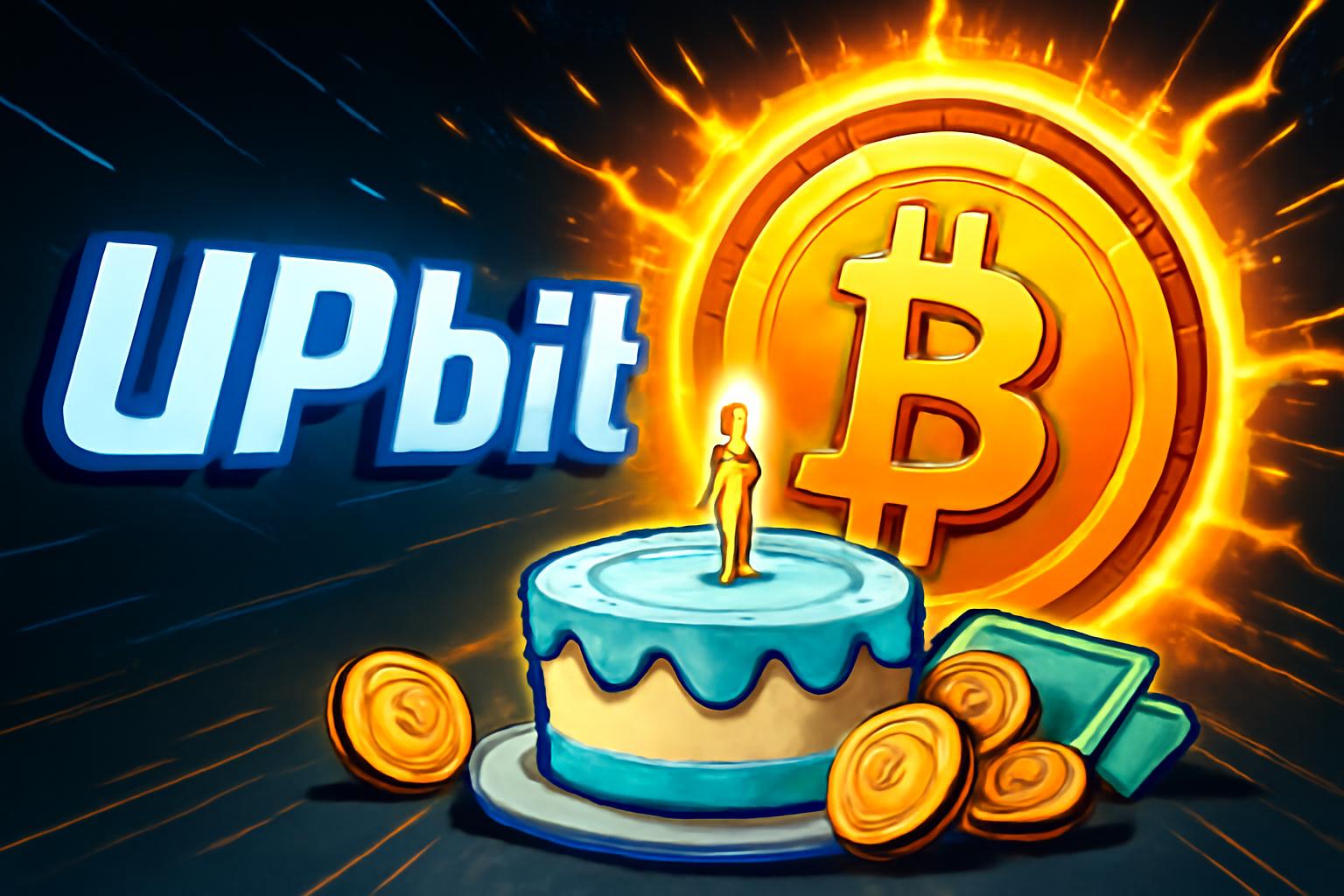 Upbit 与 Tous Les Jours 携手推出 2026 许愿蛋糕,设有比特币奖品