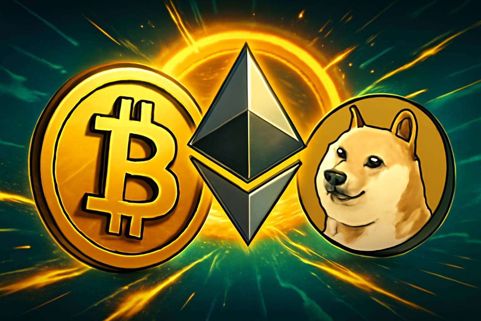 比特币和以太坊领涨市场复苏，山寨币周度反弹