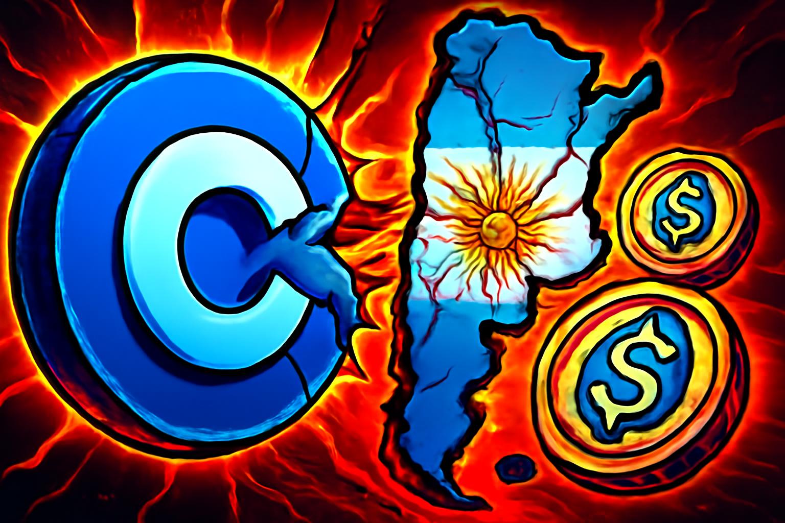 Coinbase 暂停阿根廷法币-USDC进/出通道