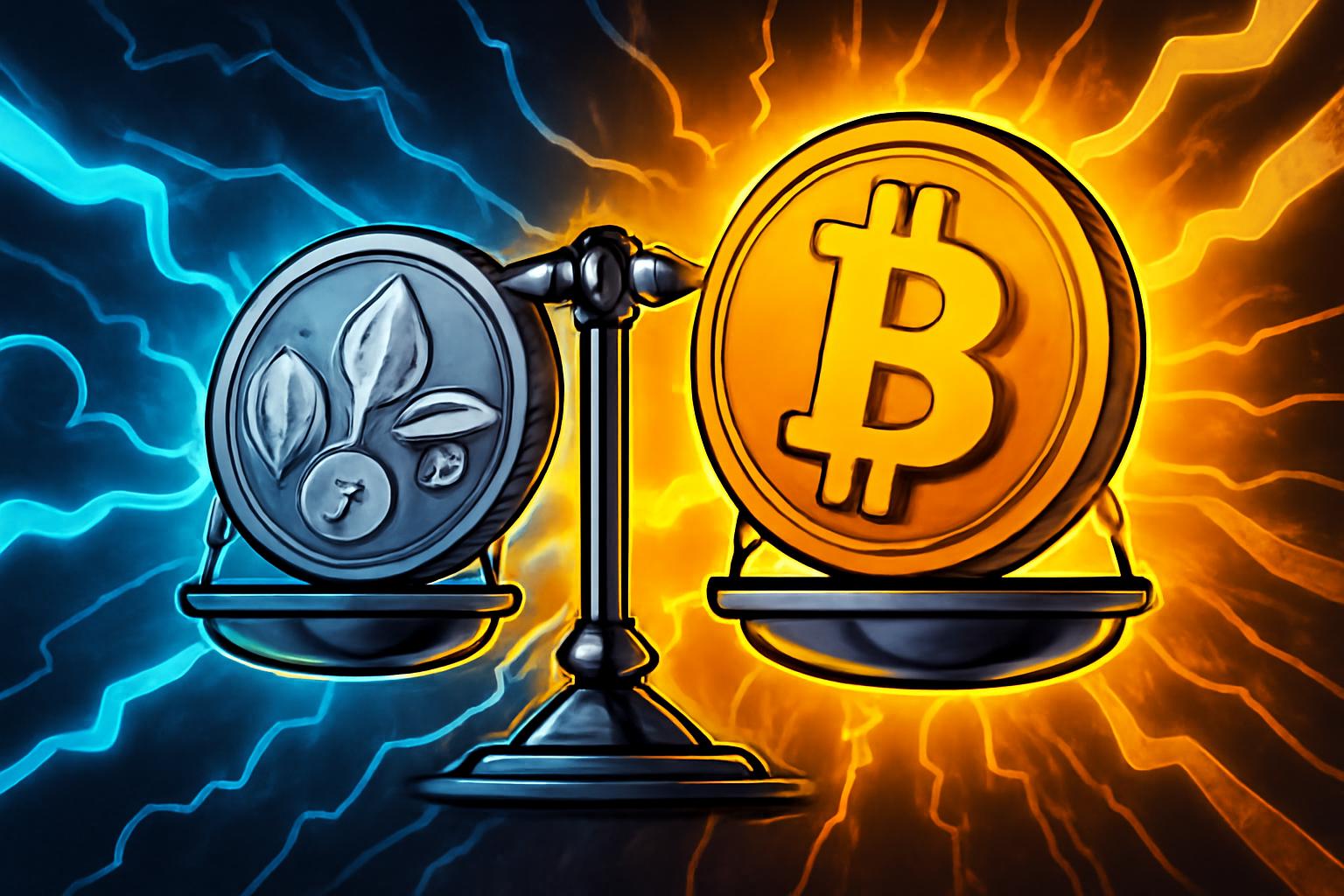 资金费率在山寨币和比特币之间平衡合约价格