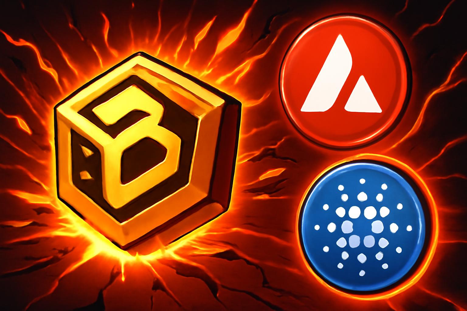 BlockDAG 预售接近结束，Avalanche 与 Cardano 抵住关键水平