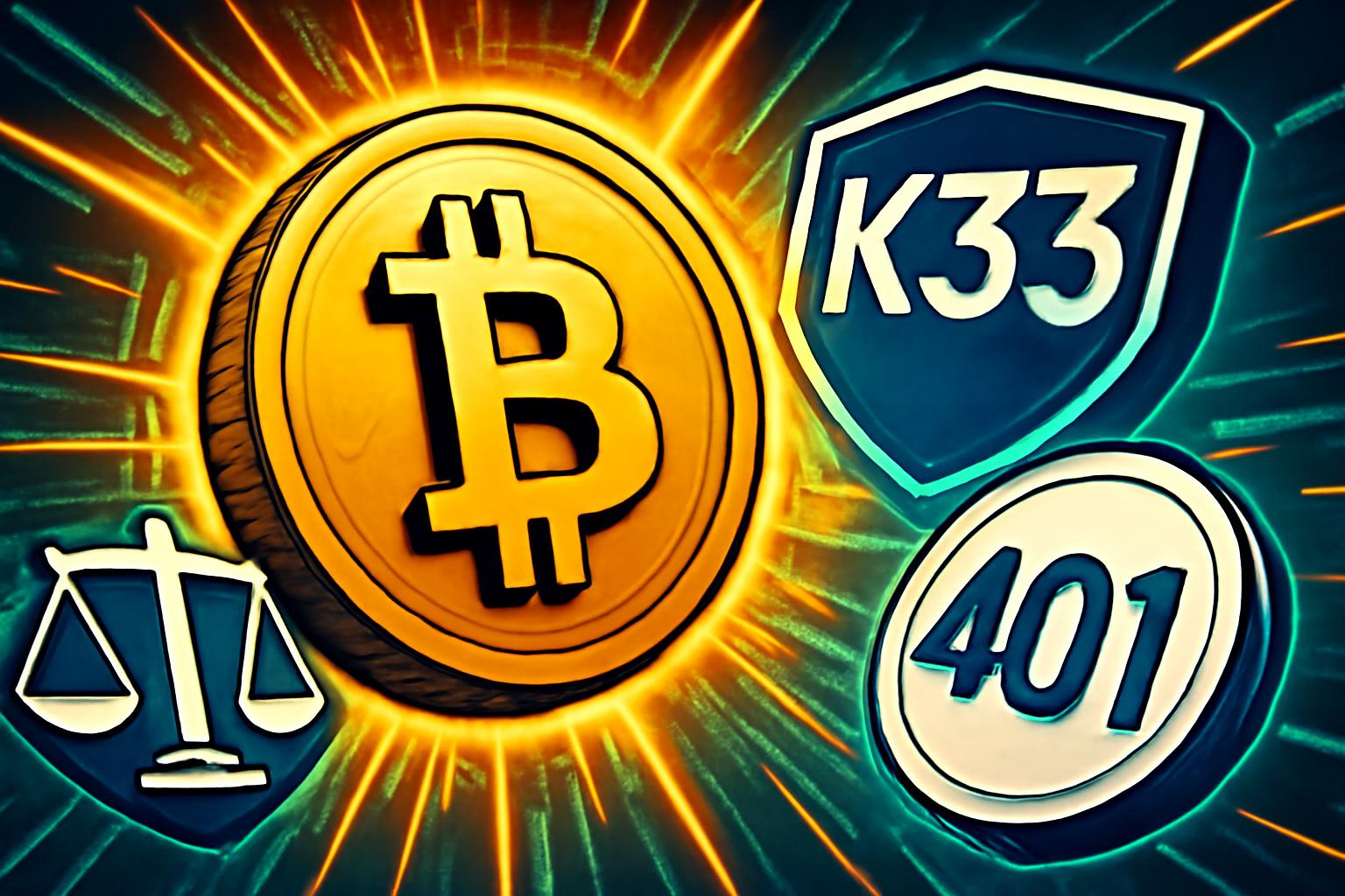 比特币 2026 展望:K33 看到由美联储降息、401(k) 账户准入,以及 CLARITY 法案推动的反弹