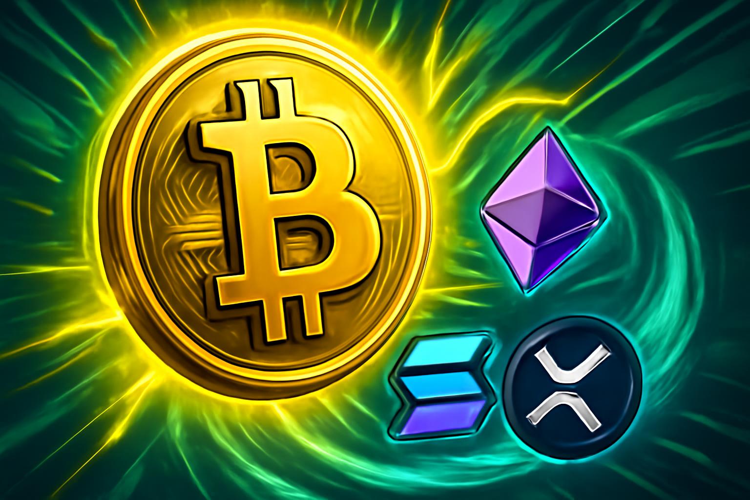 比特币在山寨币反弹时突破一亿韩元