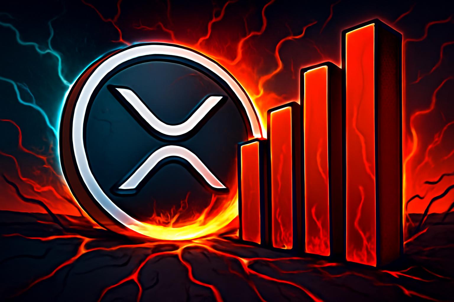 XRP 反弹遇卖单墙，链上指标发出警示信号