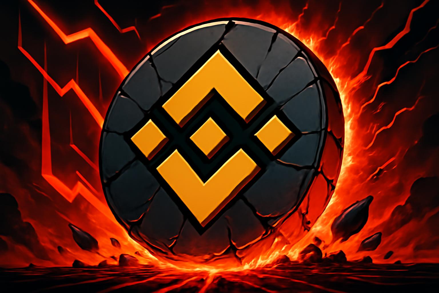 币安币价格分析（2月10日）：BNB 靠近支撑位，下行风险上升