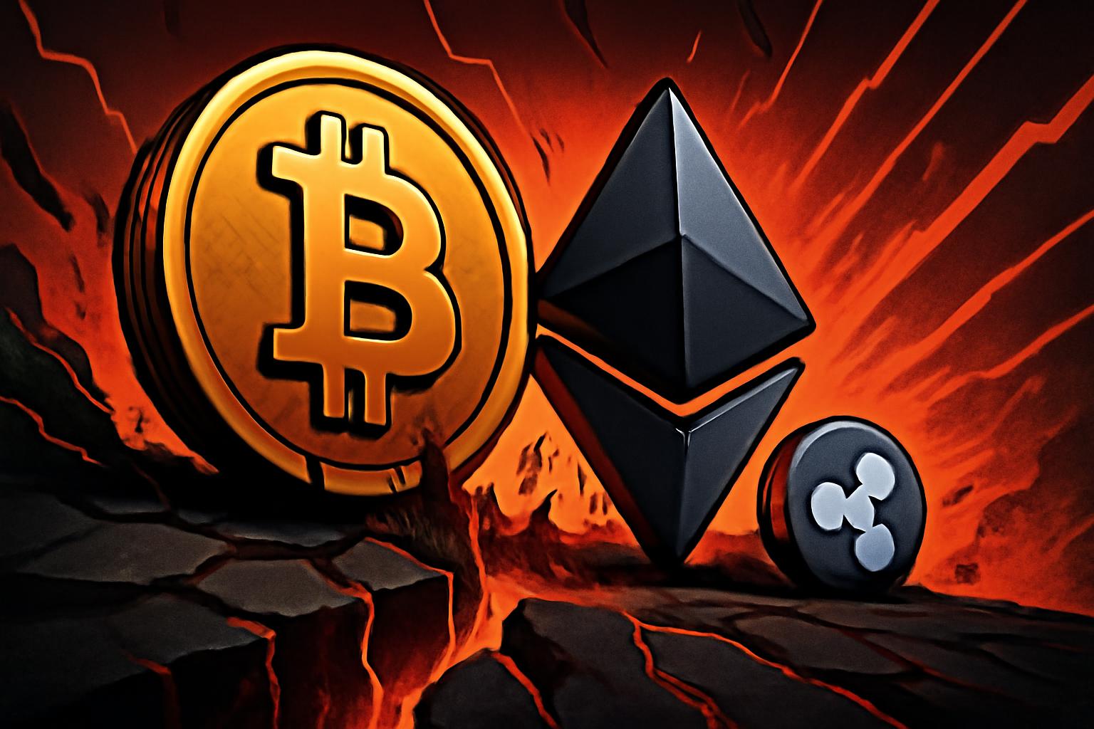 比特币突破80k并在广泛的加密货币抛售中跌至77k