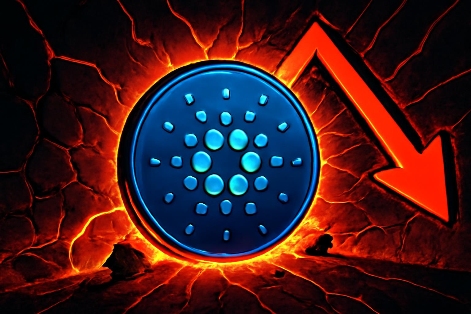 卡达诺的期货成交量在 $0.25 支撑位的市场抛售中激增