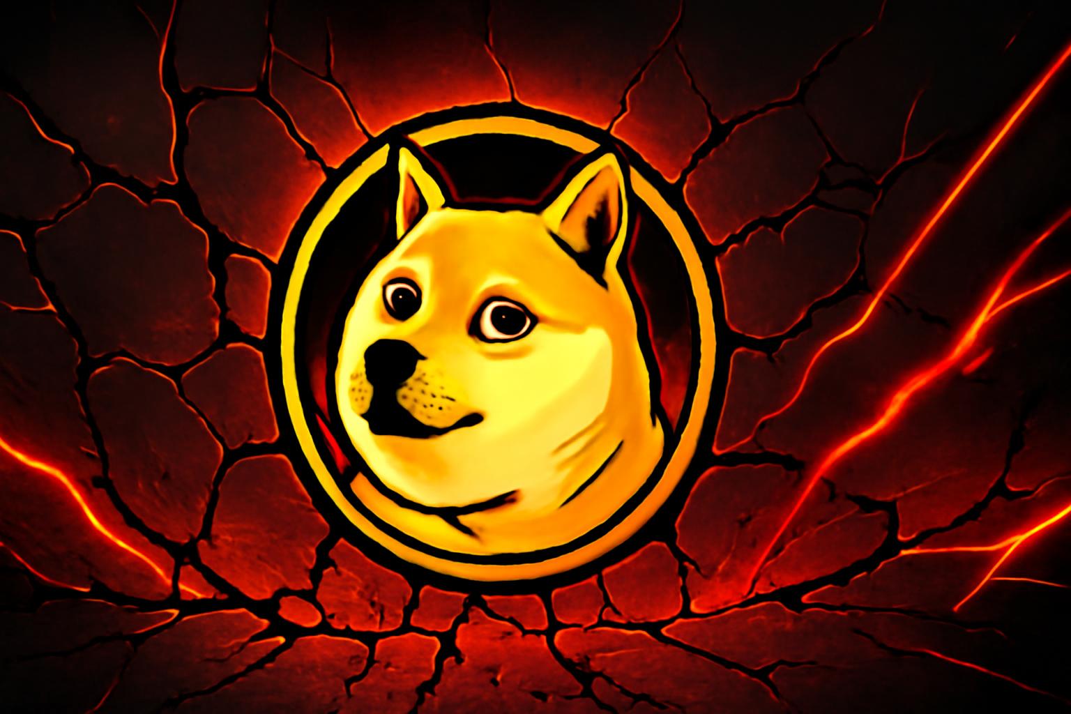 狗狗币在关键支撑位附近，空头瞄准0.080美元水平