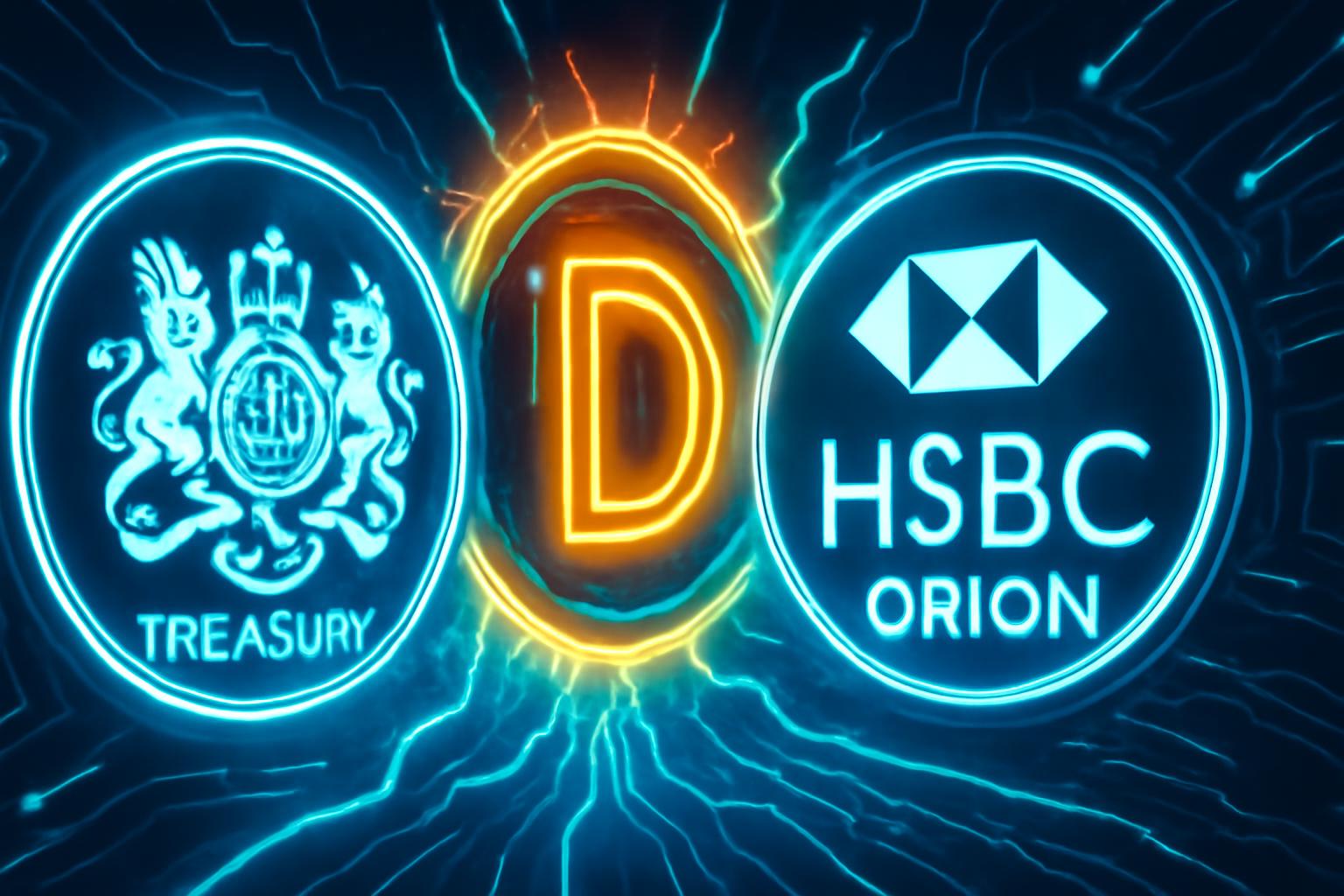 英国财政部将在汇丰的 Orion 区块链上试点 DIGIT 数字债券