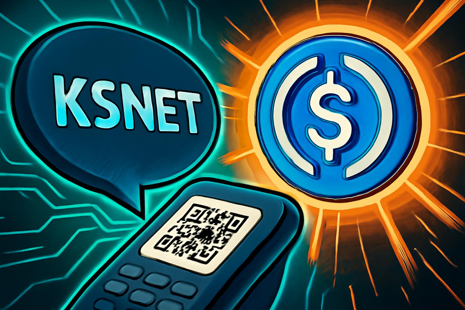 KSNET 与 Circle 携手，实现覆盖 300,000 家商户的 USDC 支付
