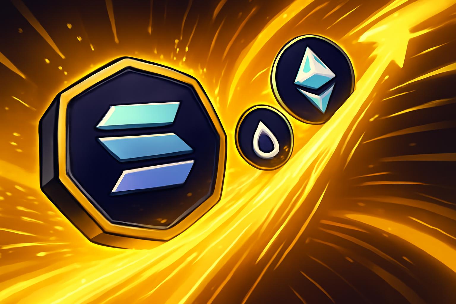 索拉纳引领市场反弹，主要加密货币在各市场上涨