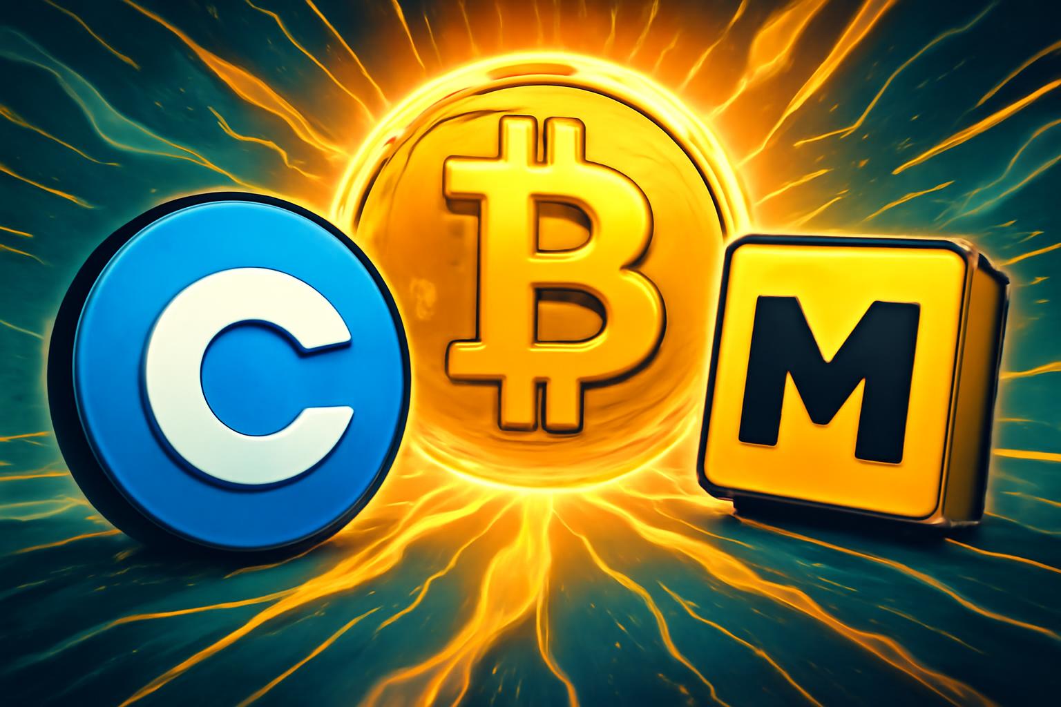 Coinbase 与 MicroStrategy 因 比特币反弹 推动 加密股 上涨