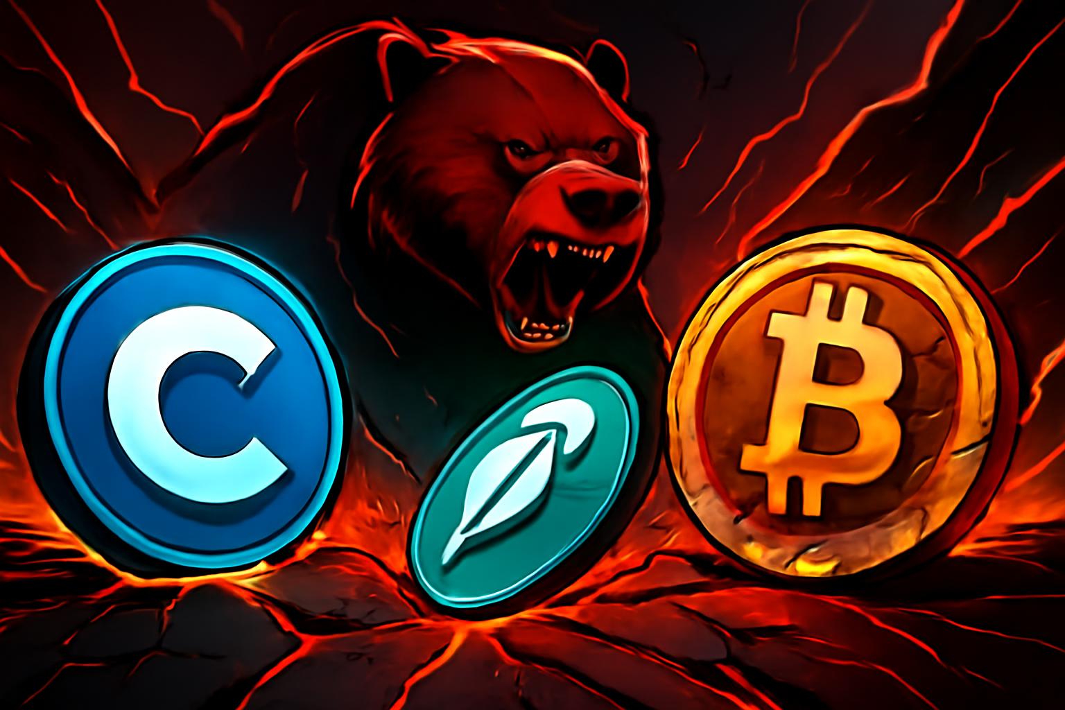 加密货币熊市进一步加深，Coinbase 与 Robinhood 未达成营收目标