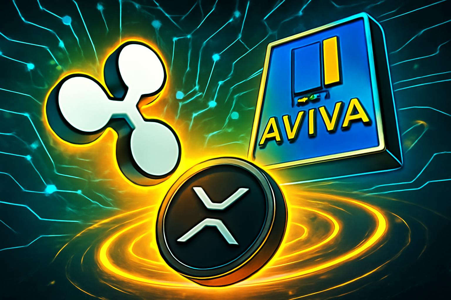 Ripple 与 Aviva 携手推动 XRPL 代币化，XRP ETF 流入上升