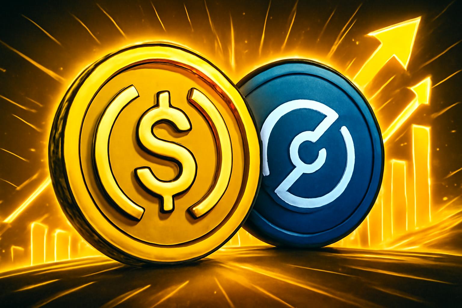 USDC 供应在一周内增长 2.6 十亿 USDC,Circle 数据显示