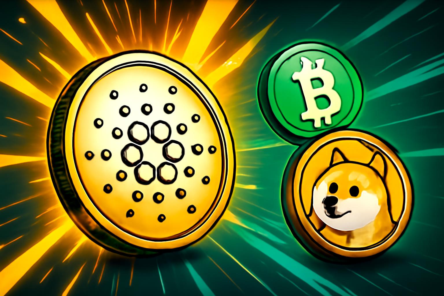 卡尔达诺重新夺回$10B市值，ADA 接近前十门槛